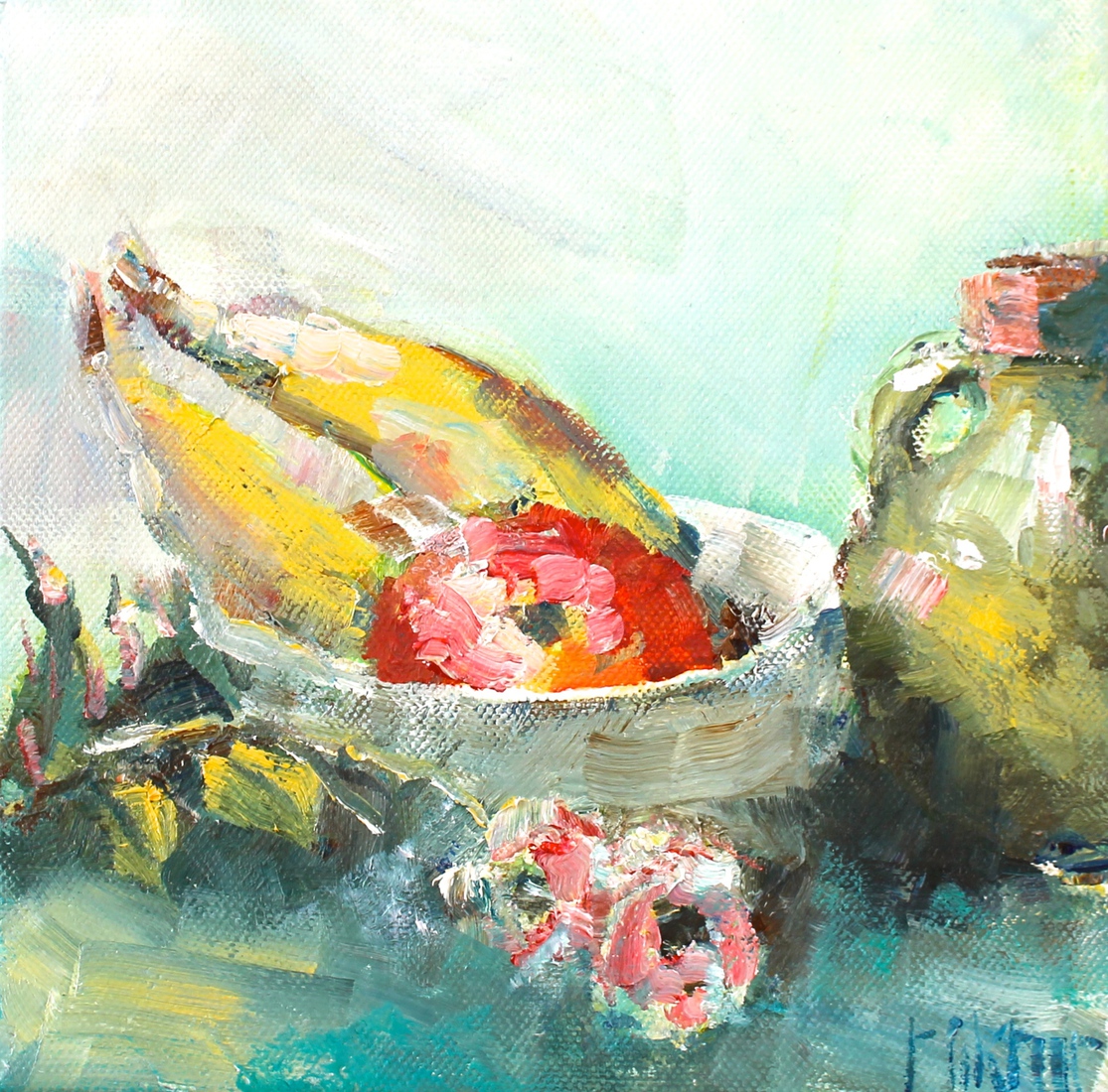Stilleven met fruit