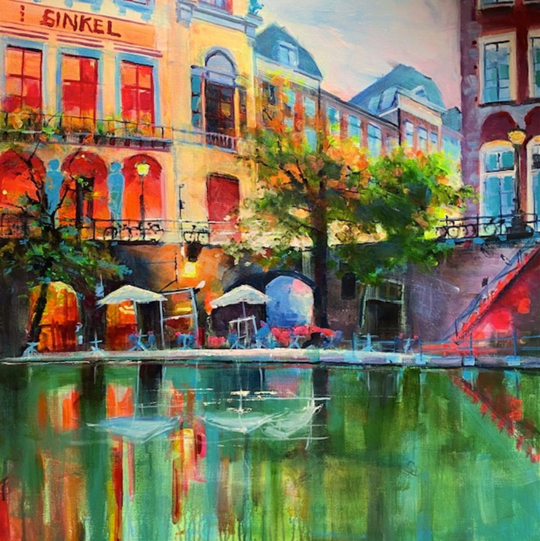 Zomeravond Oudegracht